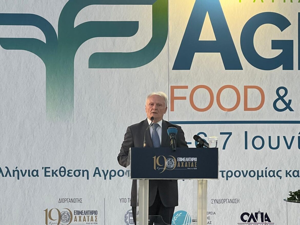 Ο Γιάννης Ανδριανός στην 1η Πανελλήνια Αγροτική Έκθεση Agro Food & Drink Expo Patras 2026: Η ελληνική αγροδιατροφή βασικός πυλώνας παραγωγής, ανθεκτικότητας και εξωστρέφειας