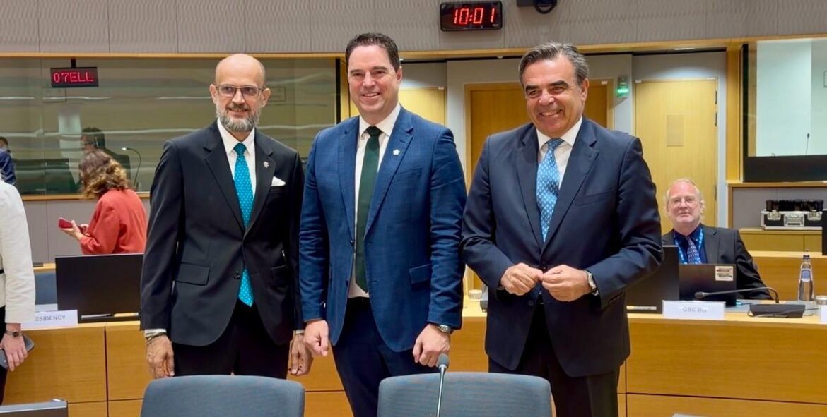 Δήλωση Υπουργού Αγροτικής Ανάπτυξης και Τροφίμων Μαργαρίτη Σχοινά κατά την είσοδό του στο Συμβούλιο Υπουργών Γεωργίας και Αλιείας
