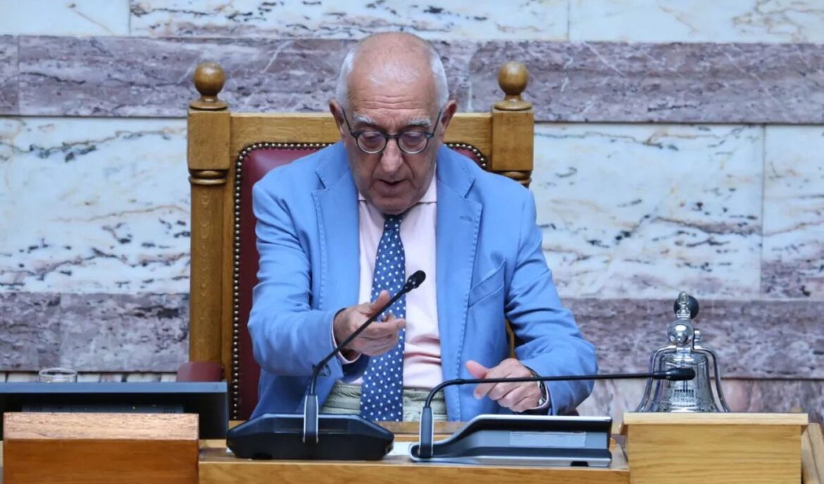 Συλλυπητήρια του Προέδρου της Βουλής των Ελλήνων για την εκδημία του πρώην υπουργού, Στέφανου Μάνου